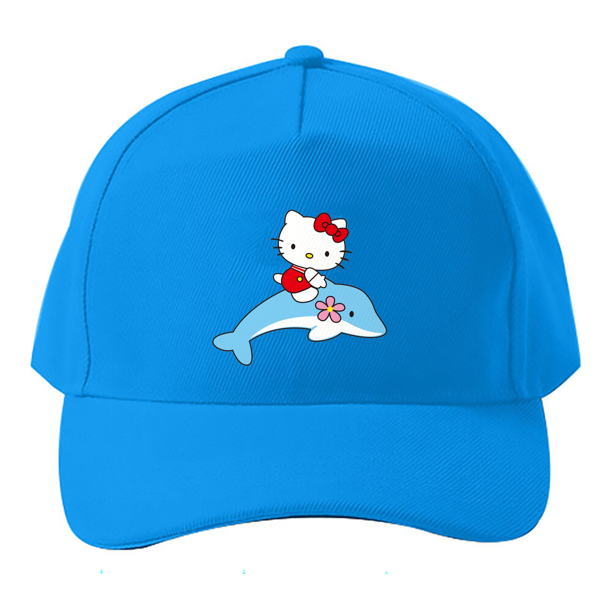 （画像用） Hello Kitty ハローキティ ベースボールキャップ 綿100％ 男女兼用 帽子 スポーツ